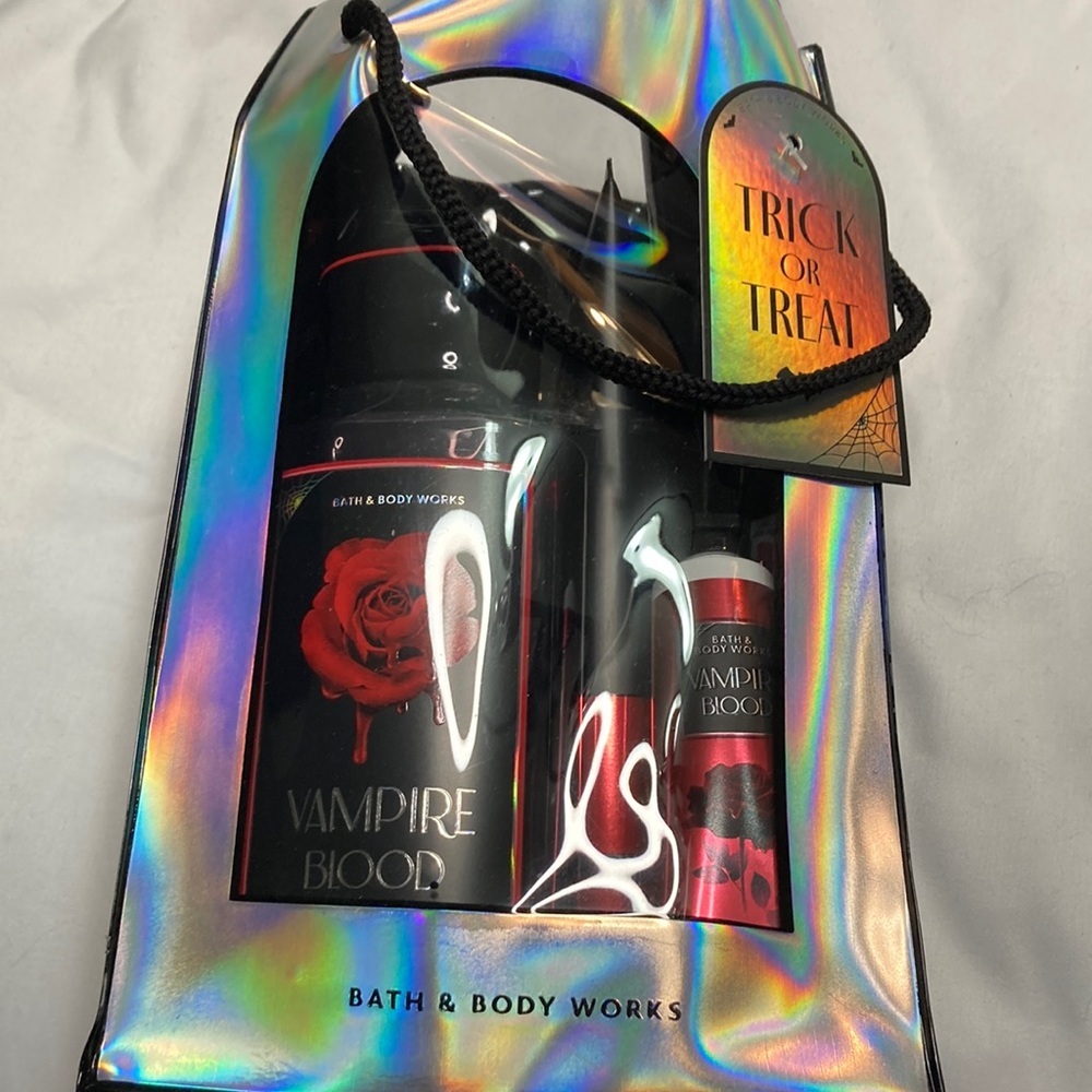 Vampire Blood gift set. Sold Out everywhere!